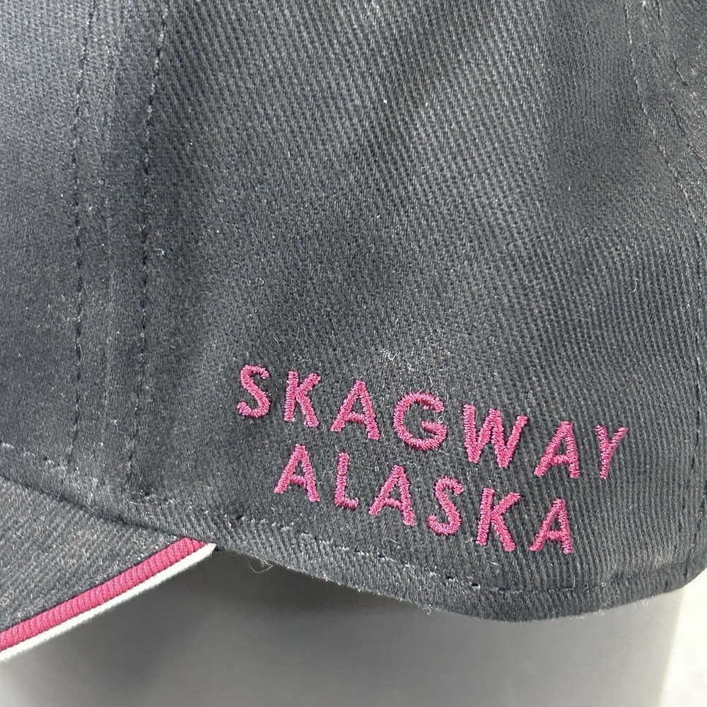 Alaska White Pass Yukon Route 125 Years Hat Cap black Skagway adjustable NWOT - Picture 3 of 7